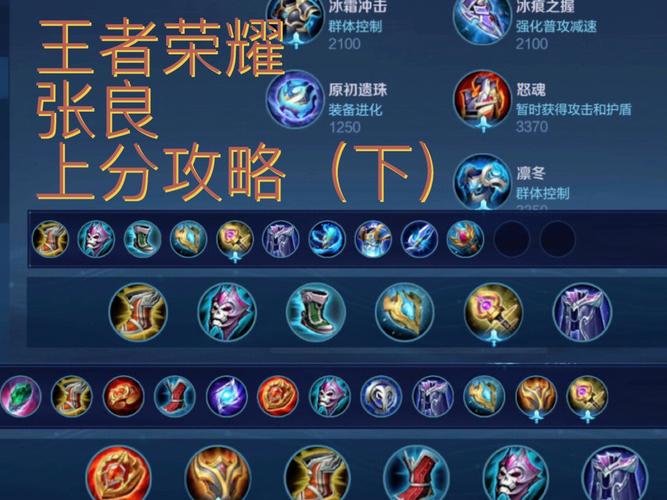 王者荣耀最新英雄战力出装升级指南